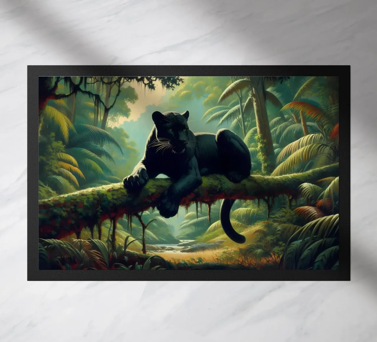 PANTHERE NOIRE zerbino da RUBIANT ART