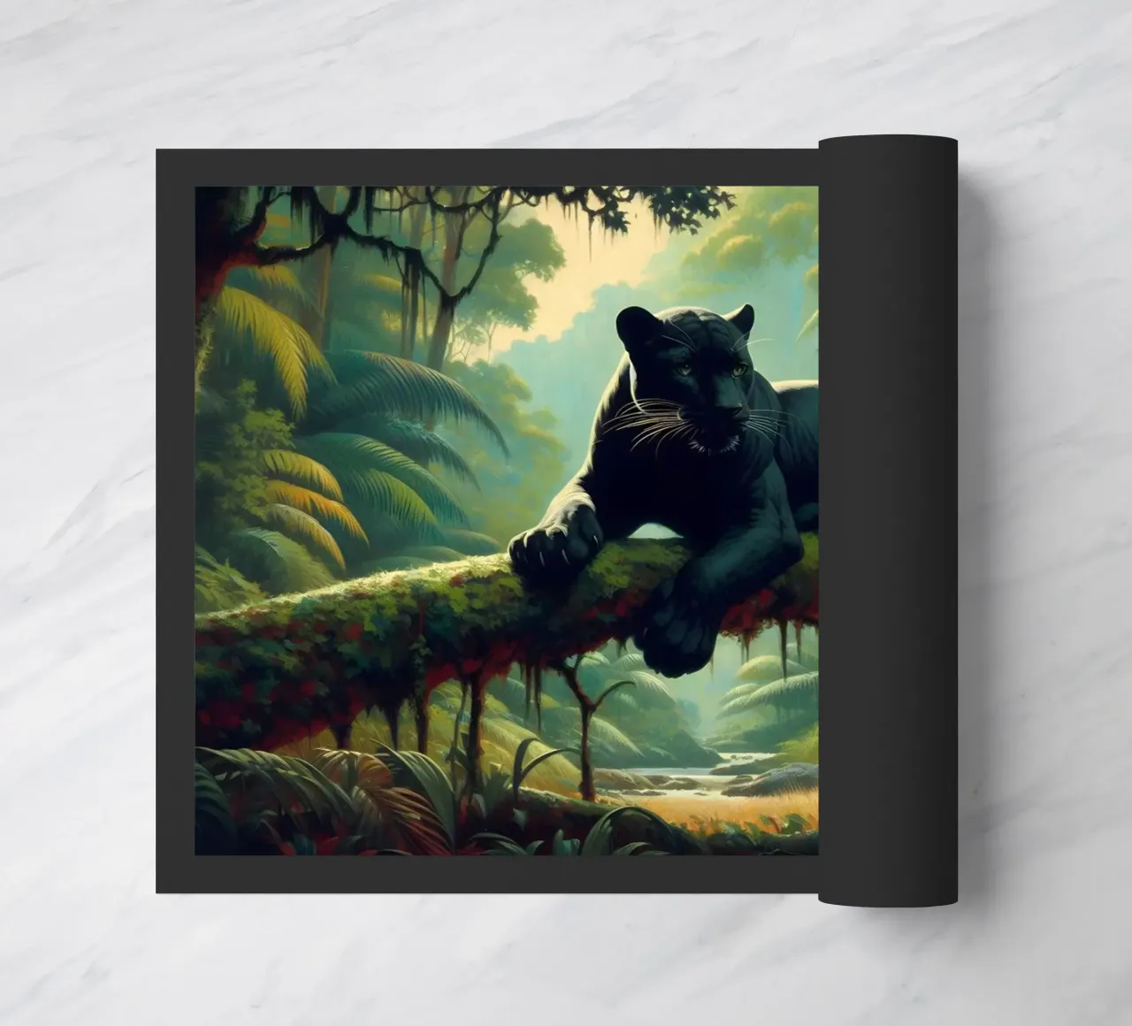 PANTHERE NOIRE zerbino da RUBIANT ART