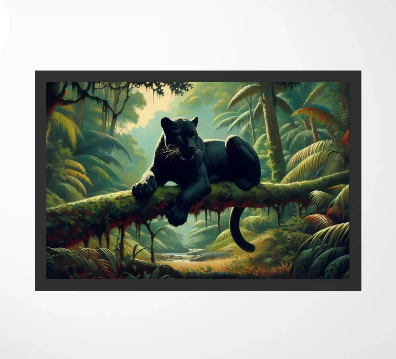 PANTHERE NOIRE zerbino da RUBIANT ART