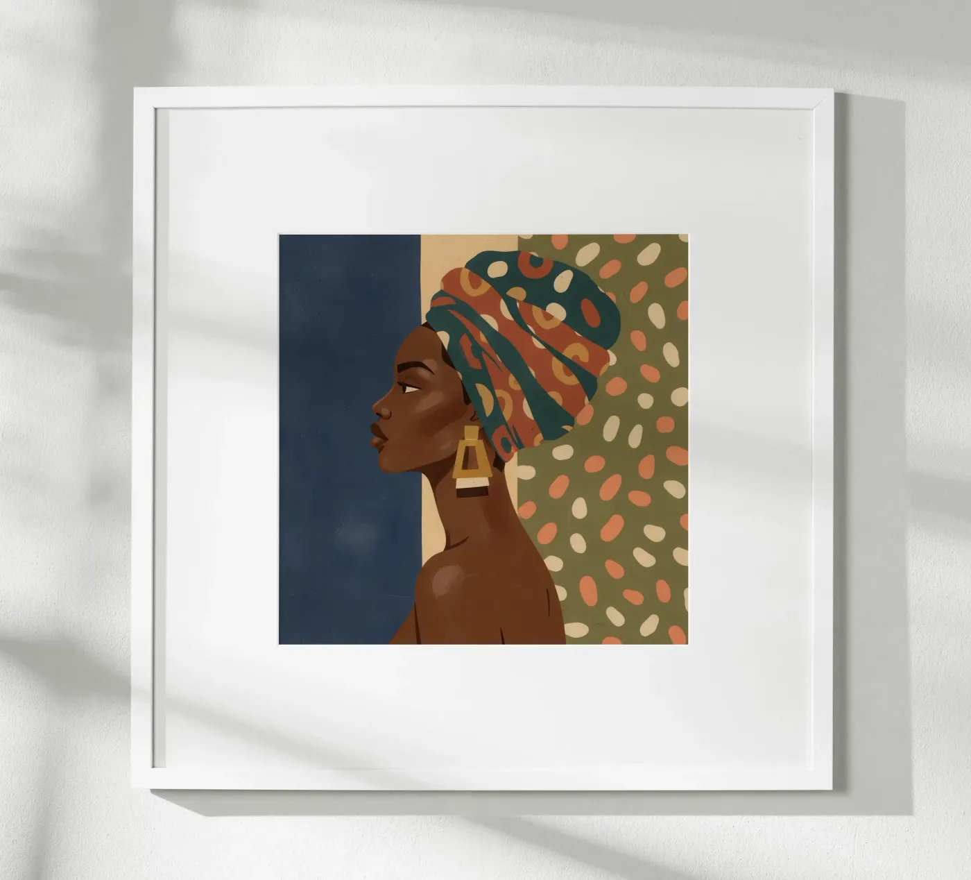 Vibrant Patterned Majesty poster by Majas Oligarki