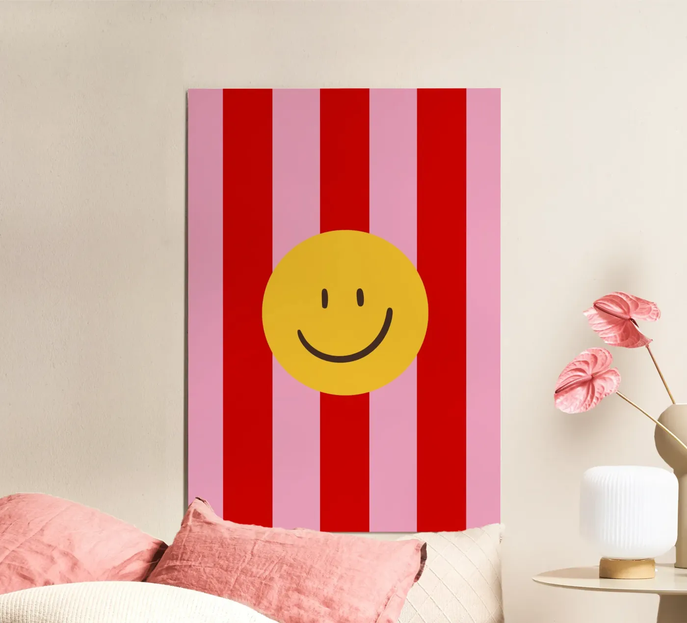 Smiley Streifen poster da HummelBär