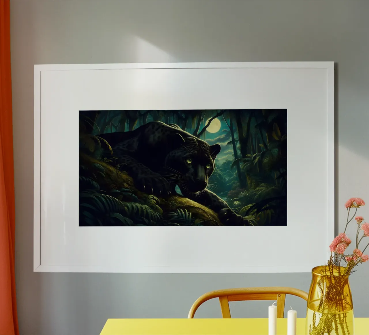 PANTHERE NOIRE hahnemühle by RUBIANT ART