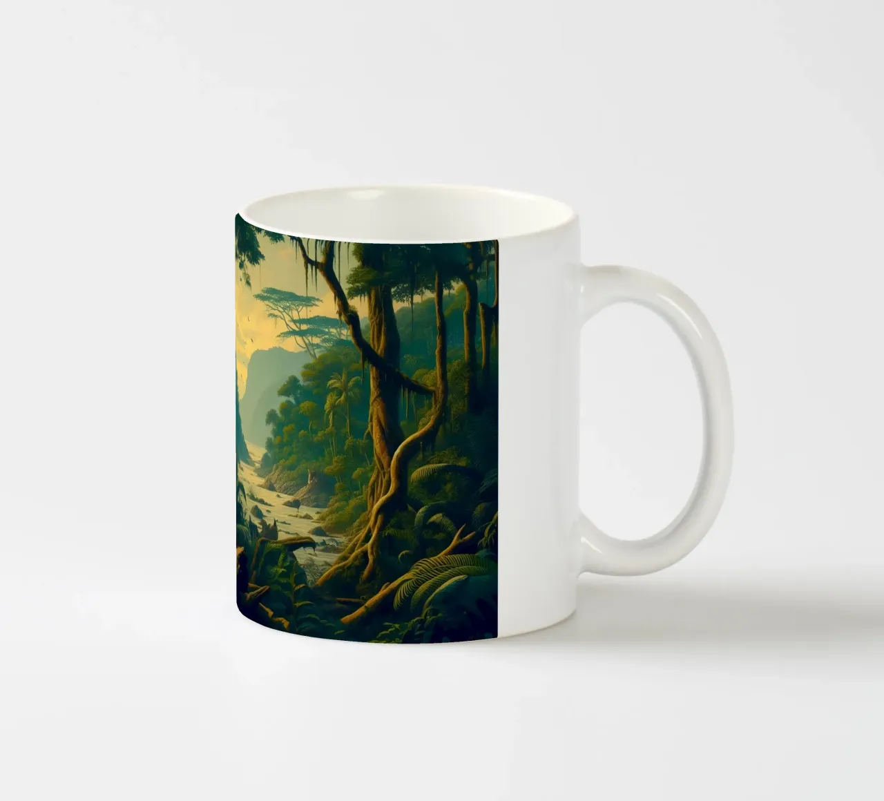 PANTHERE TACHETEE tazza in ceramica da RUBIANT ART