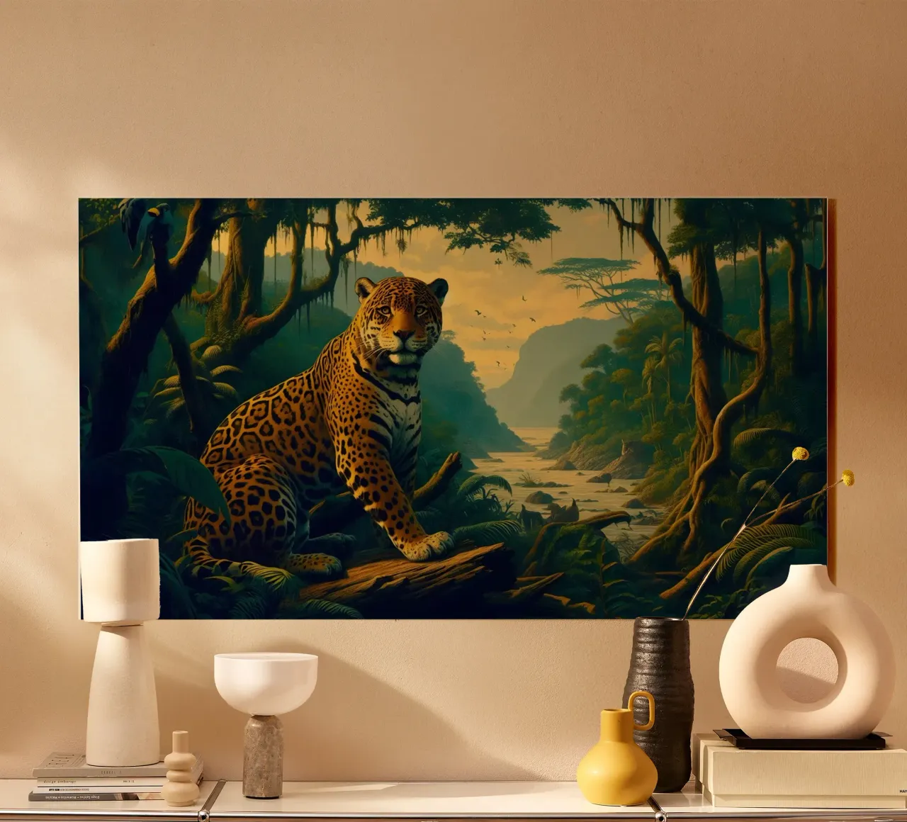 PANTHERE TACHETEE plexiglass da RUBIANT ART