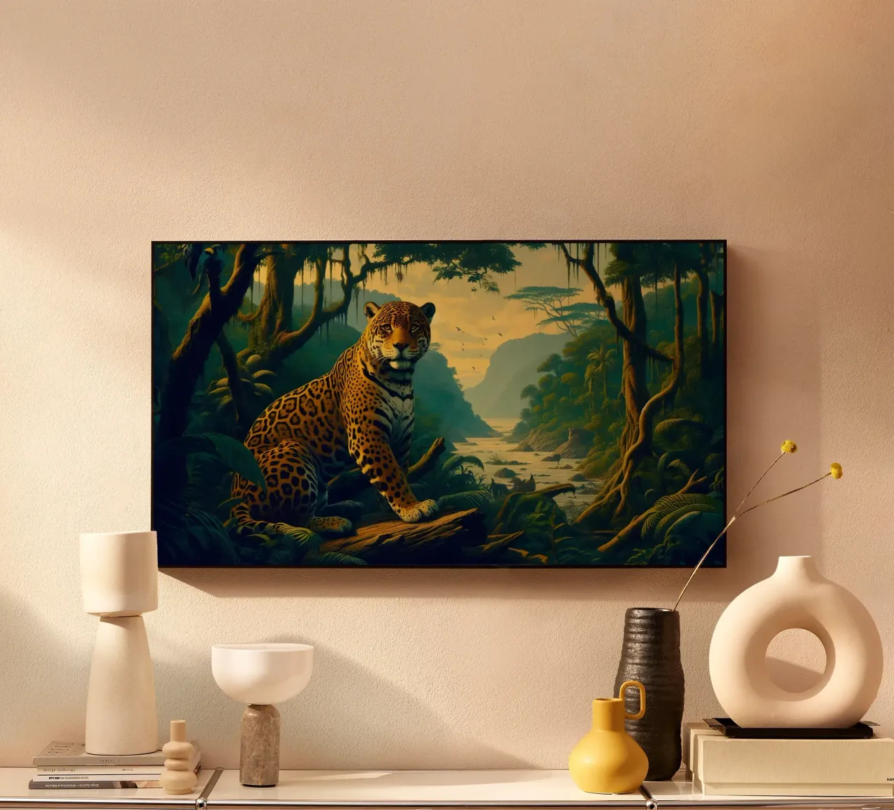 PANTHERE TACHETEE alluminio dibond da RUBIANT ART