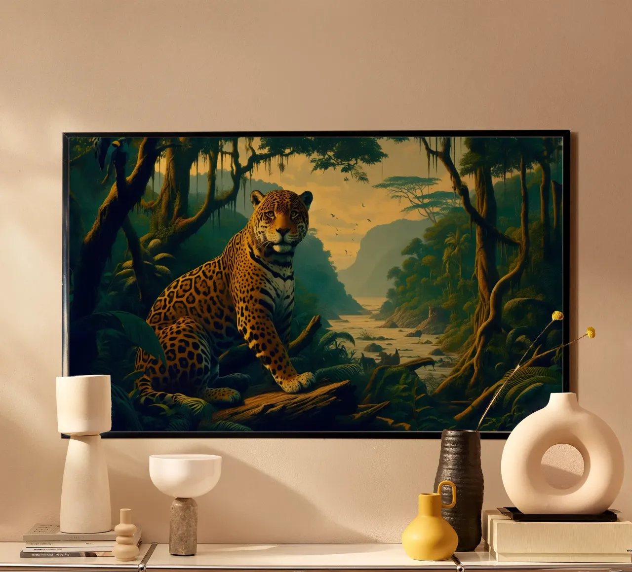 PANTHERE TACHETEE poster da RUBIANT ART