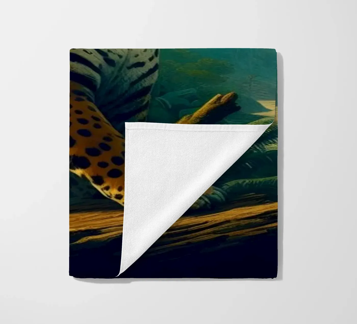 PANTHERE TACHETEE telo mare da RUBIANT ART