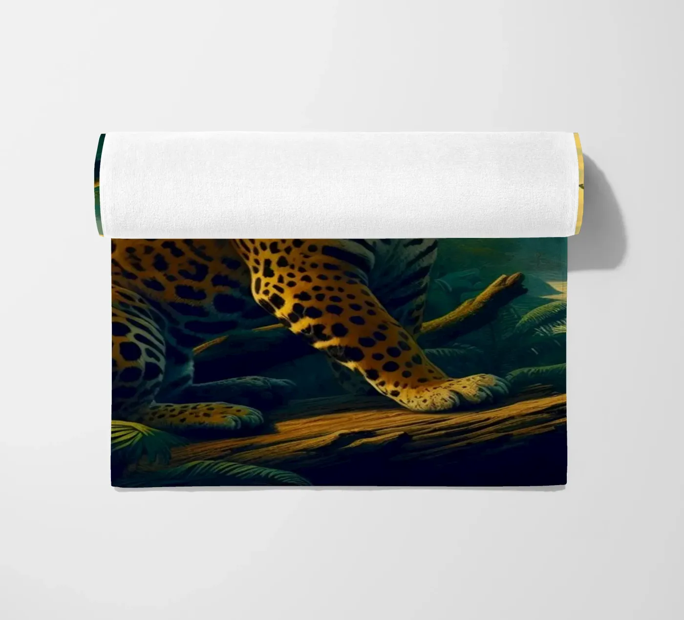 PANTHERE TACHETEE telo mare da RUBIANT ART