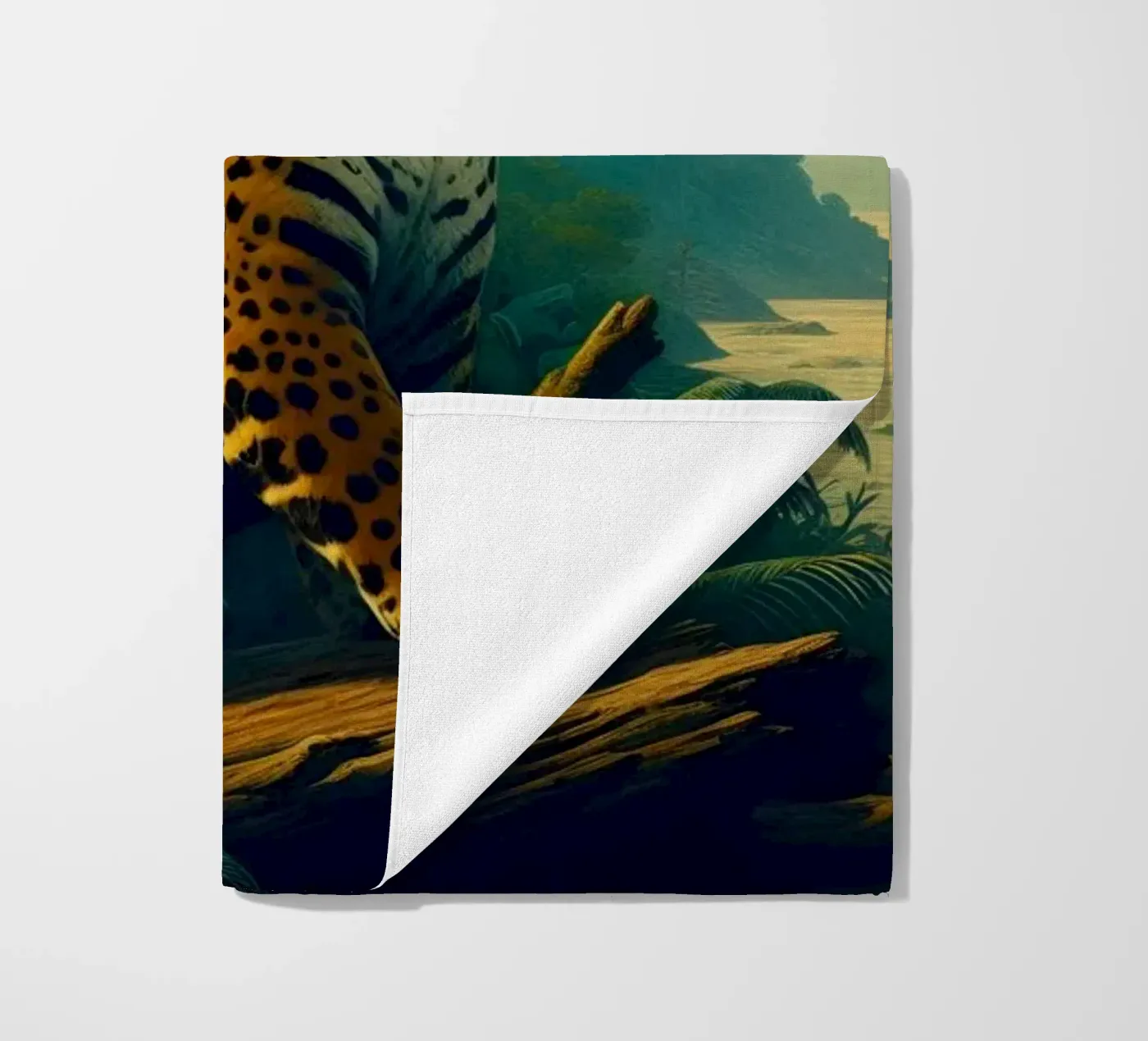 PANTHERE TACHETEE telo mare da RUBIANT ART