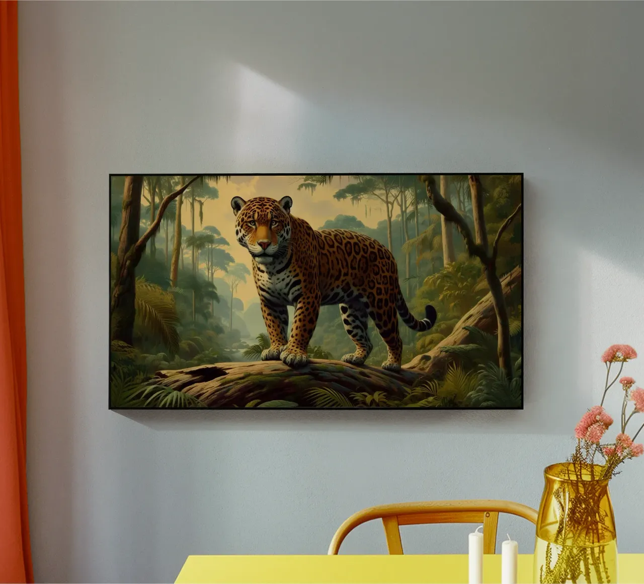 PANTHERE TACHETEE plexiglass da RUBIANT ART