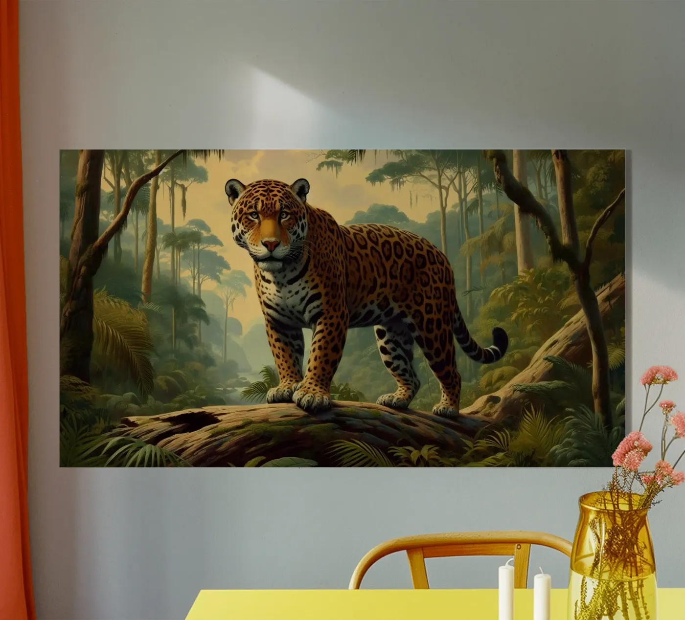 PANTHERE TACHETEE plexiglass da RUBIANT ART