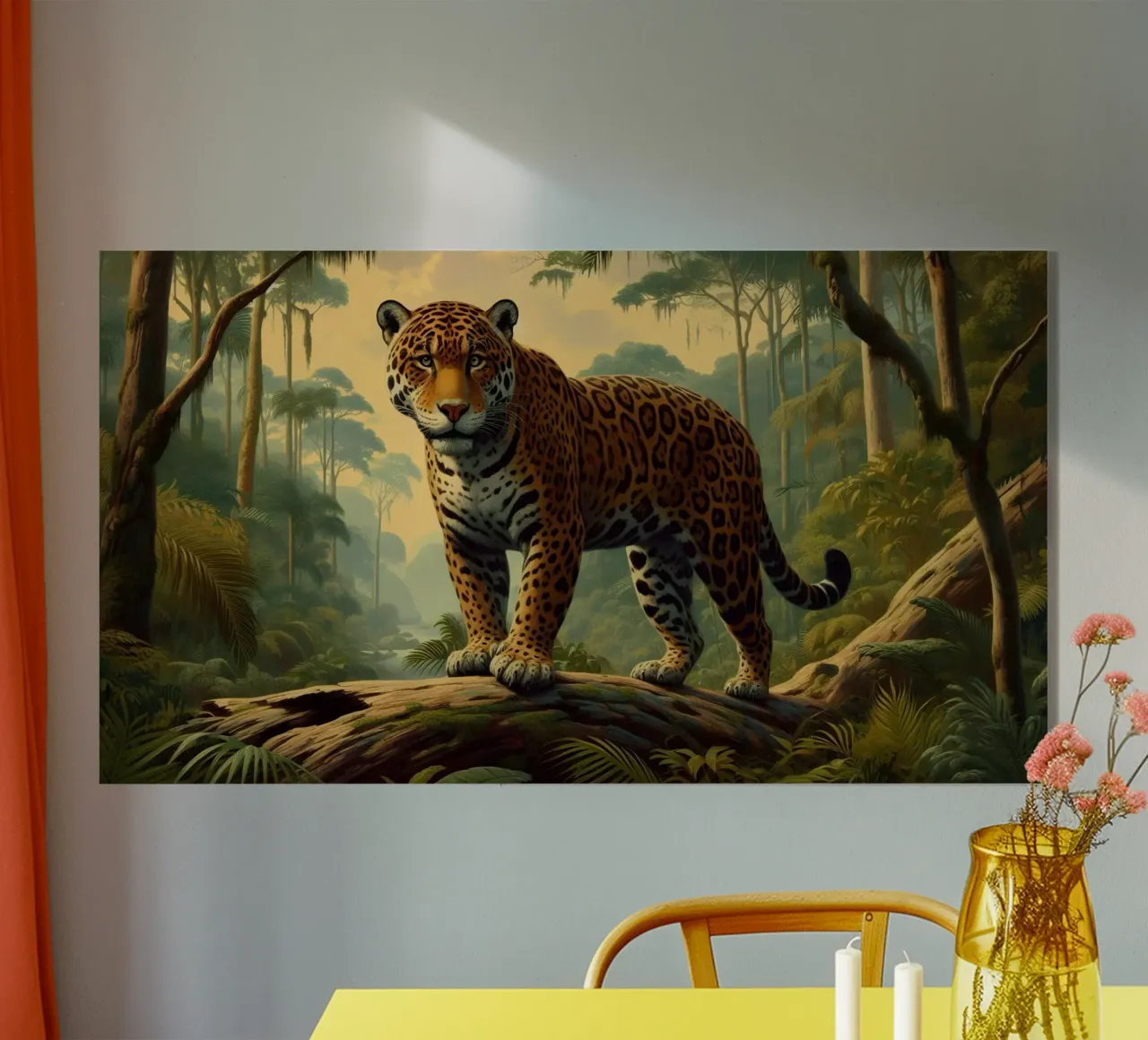 PANTHERE TACHETEE plexiglass da RUBIANT ART