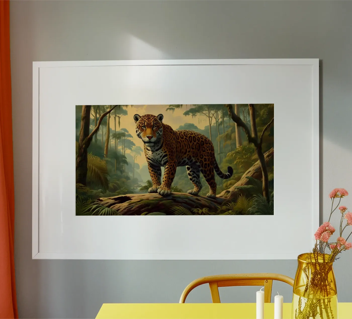 PANTHERE TACHETEE poster da RUBIANT ART