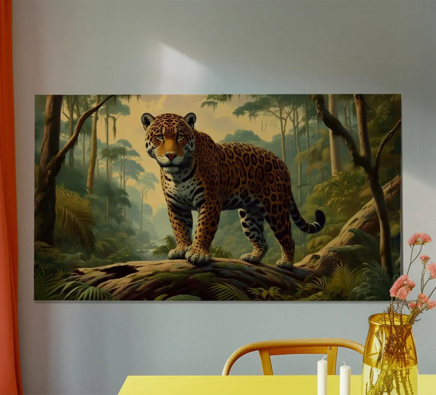 PANTHERE TACHETEE poster da RUBIANT ART