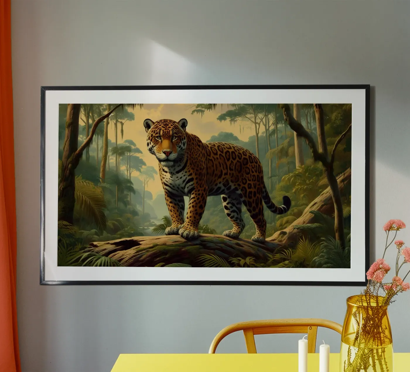 PANTHERE TACHETEE poster da RUBIANT ART