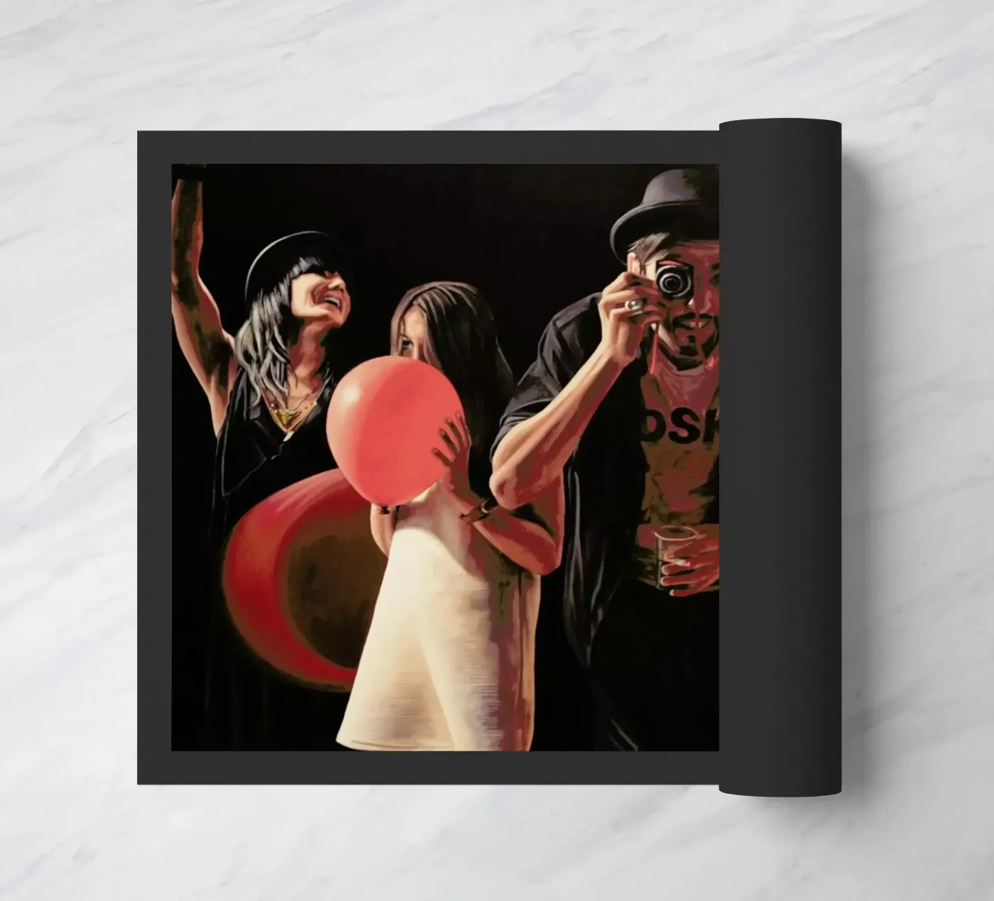 Ballons deurmat van Jérôme Romain