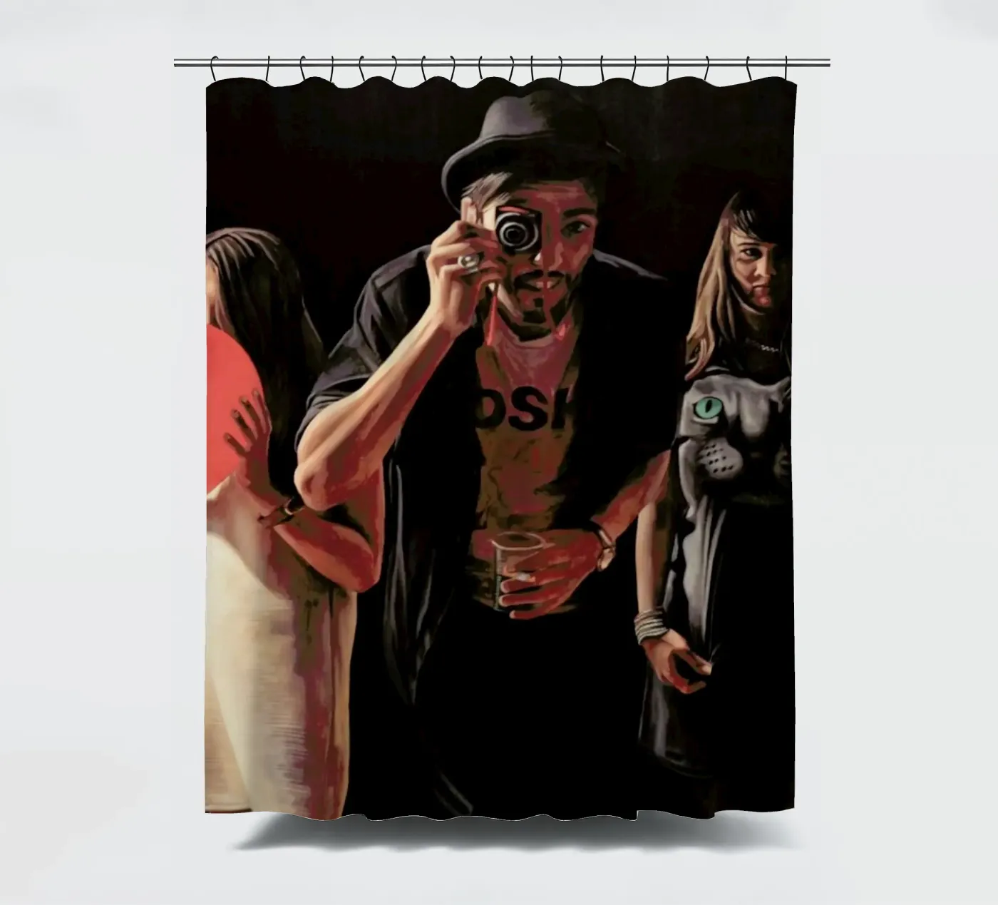 Ballons Duschvorhang von Jérôme Romain