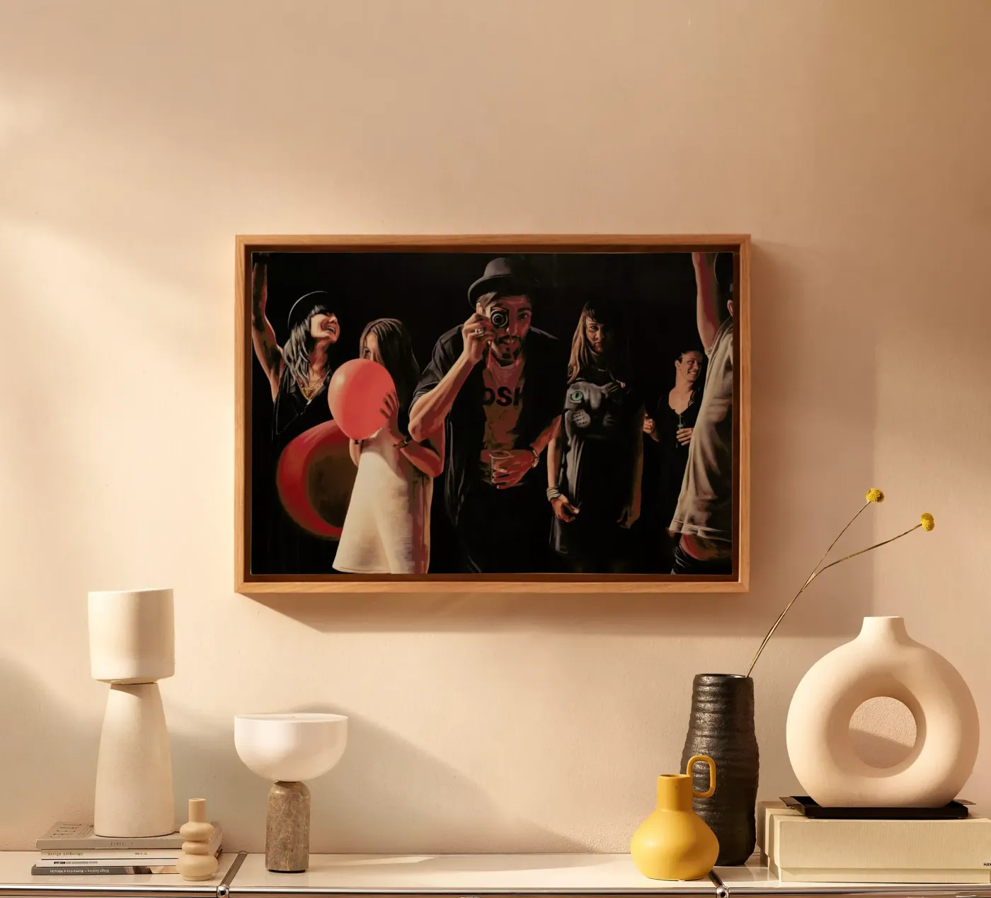 Ballons canvas by Jérôme Romain