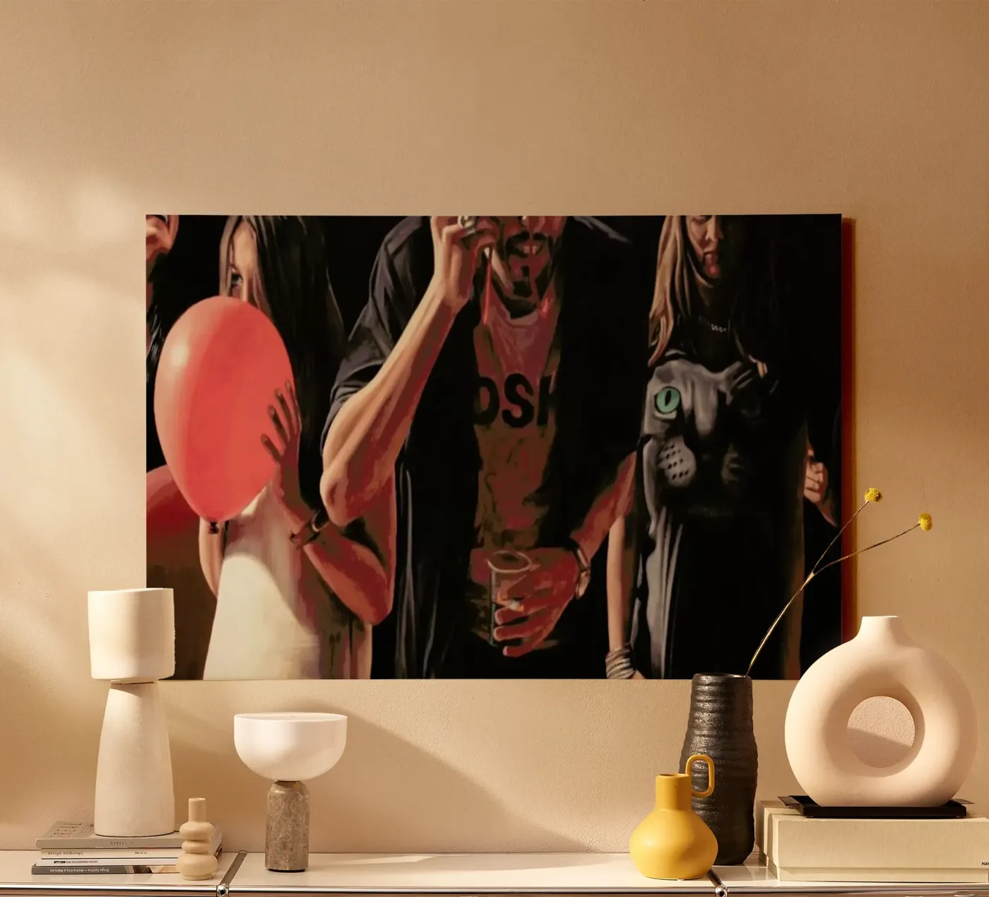 Ballons canvas by Jérôme Romain