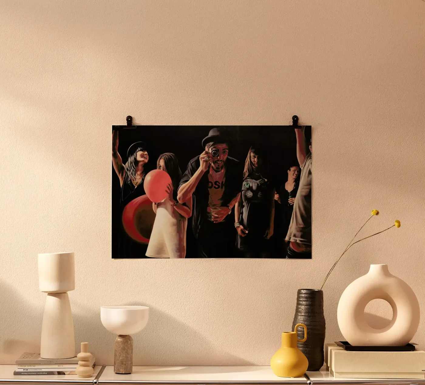 Ballons poster by Jérôme Romain