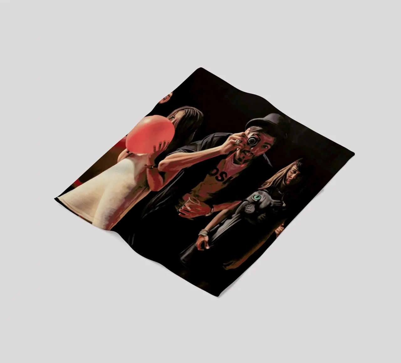 Ballons plaid polaire de Jérôme Romain