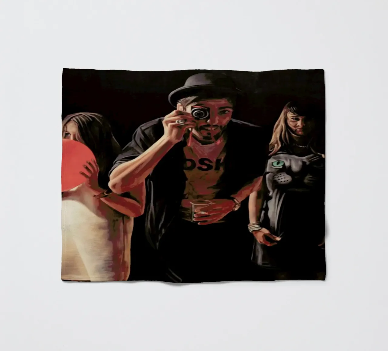 Ballons plaid polaire de Jérôme Romain