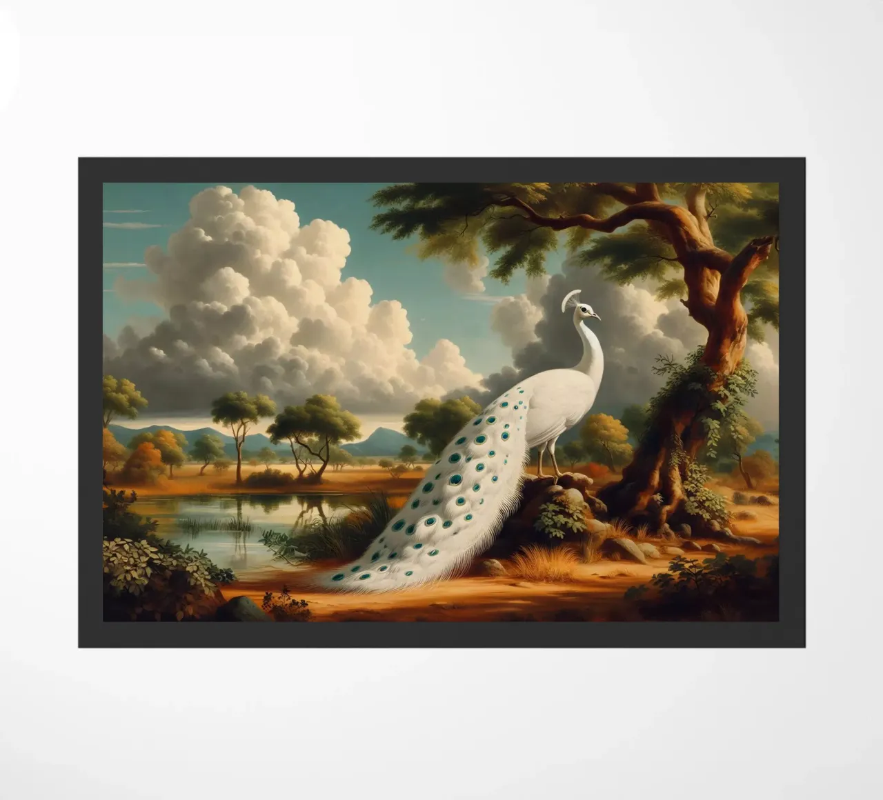 PEONE BIANCO zerbino da RUBIANT ART