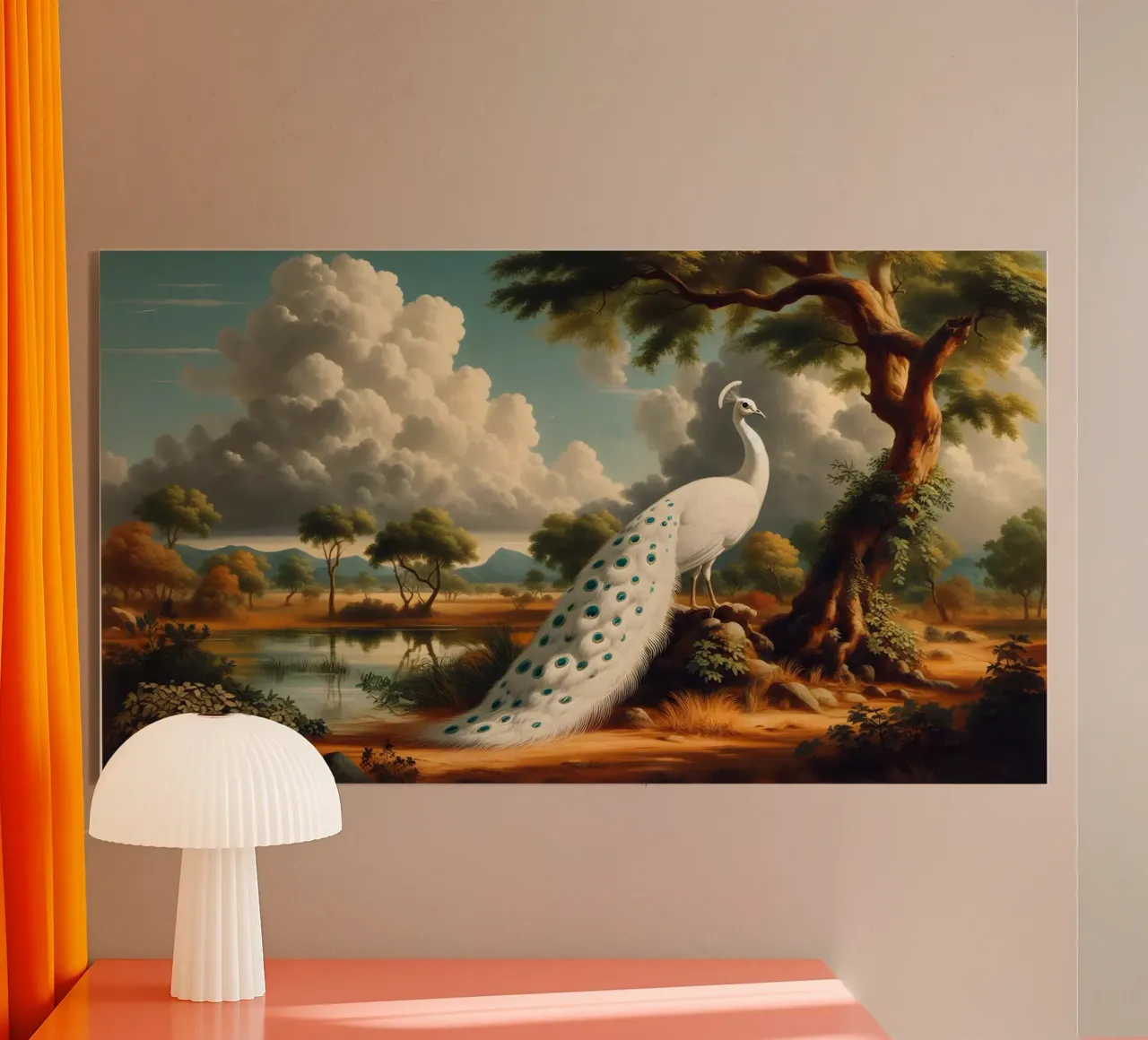 PEONE BIANCO plexiglass da RUBIANT ART
