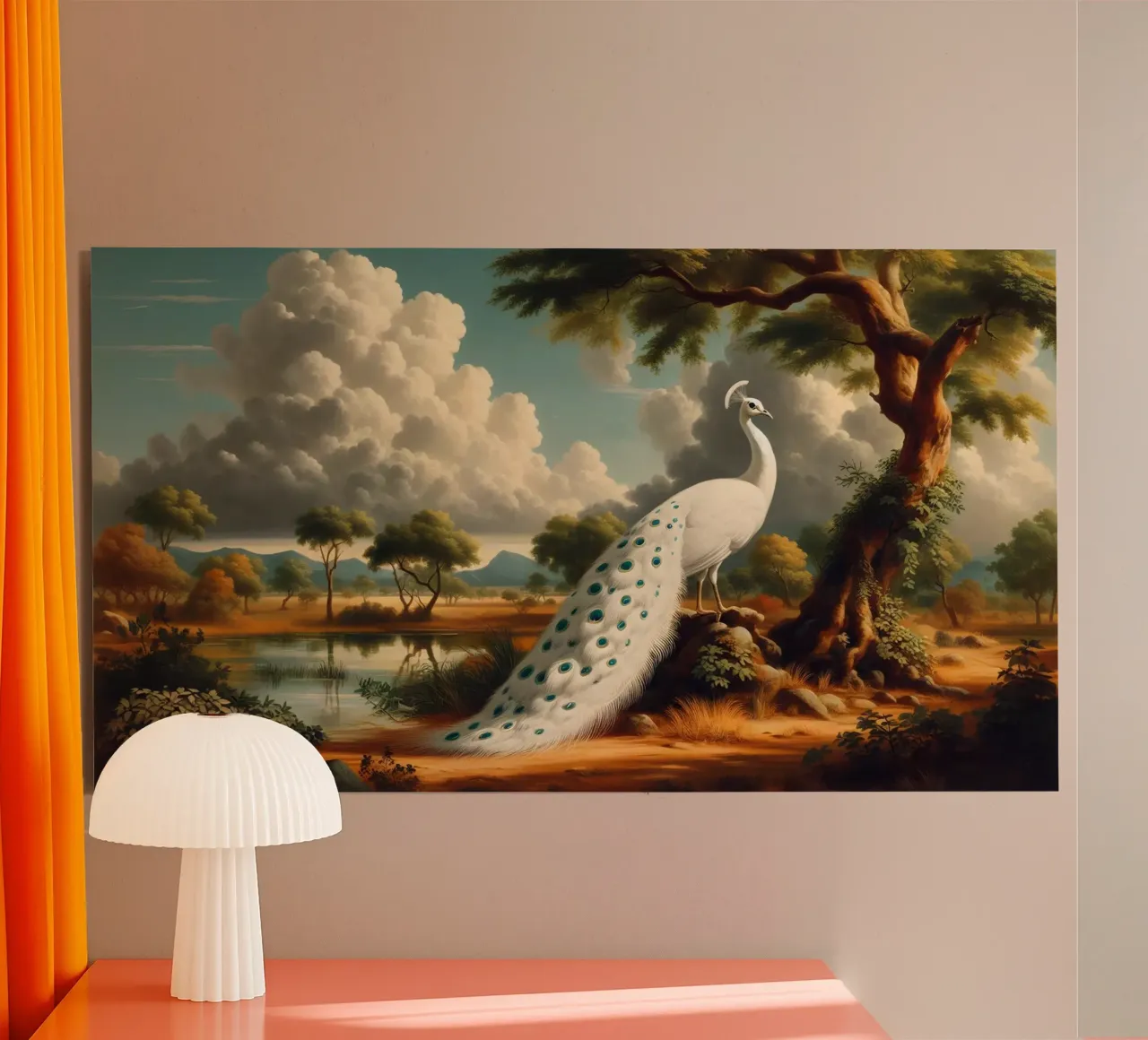 PEONE BIANCO alluminio dibond da RUBIANT ART