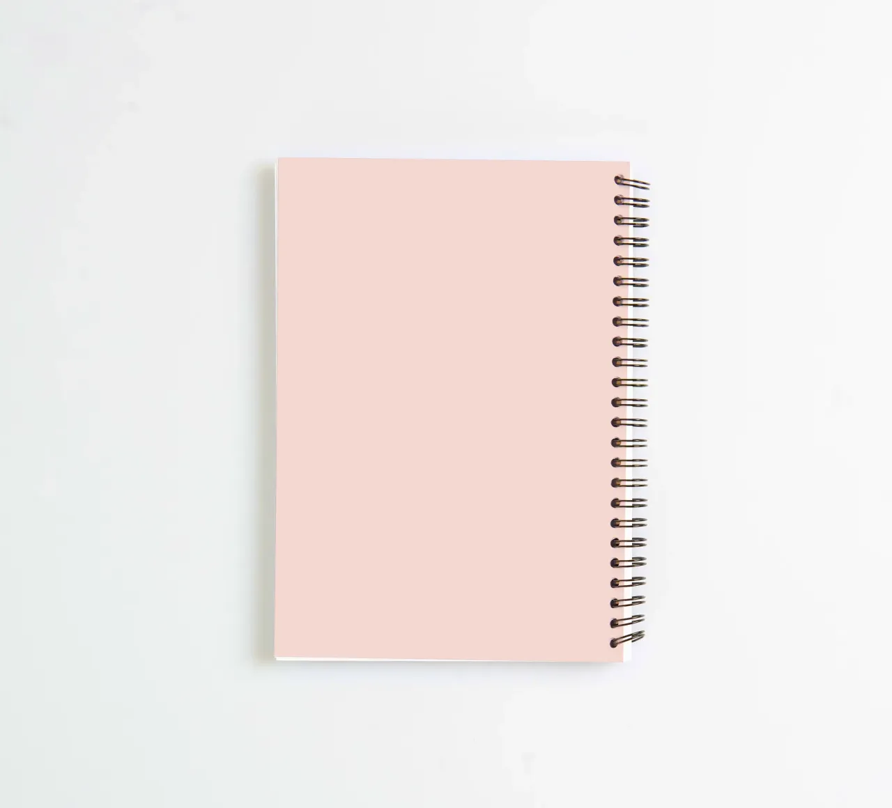 Stay Bad Ass Typography Design in Pink and Red spiral notebook by THE MOTIVATED TYPE