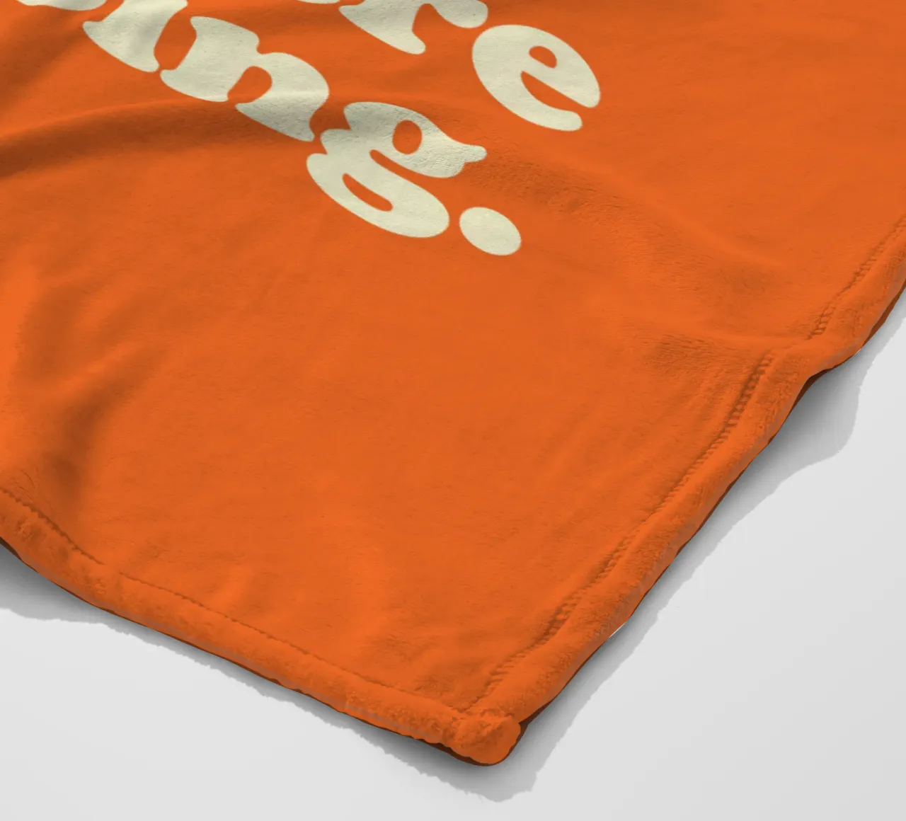 Grateful for Where I am and Excited for Where I'm Going fleece blanket by THE MOTIVATED TYPE