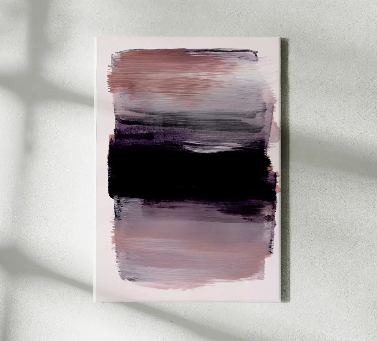 Abstract Brush Strokes 159X canvas van Mareike Böhmer