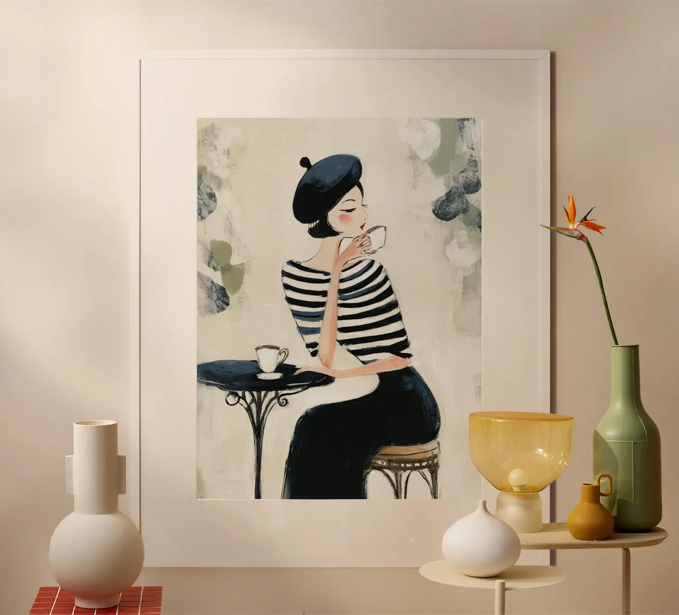 Paris Café Elegance poster da Calypso
