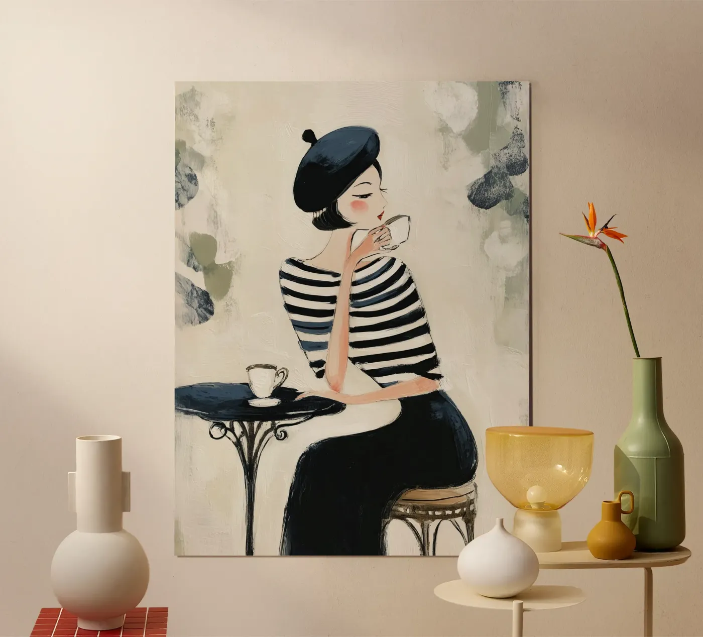Paris Café Elegance poster da Calypso
