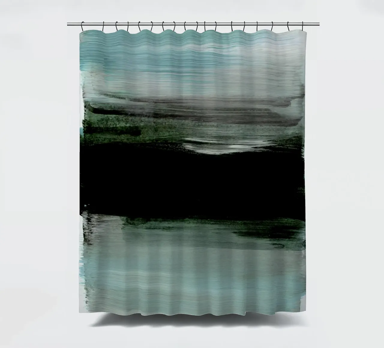 Abstract Brush Strokes 159 tenda da doccia da Mareike Böhmer