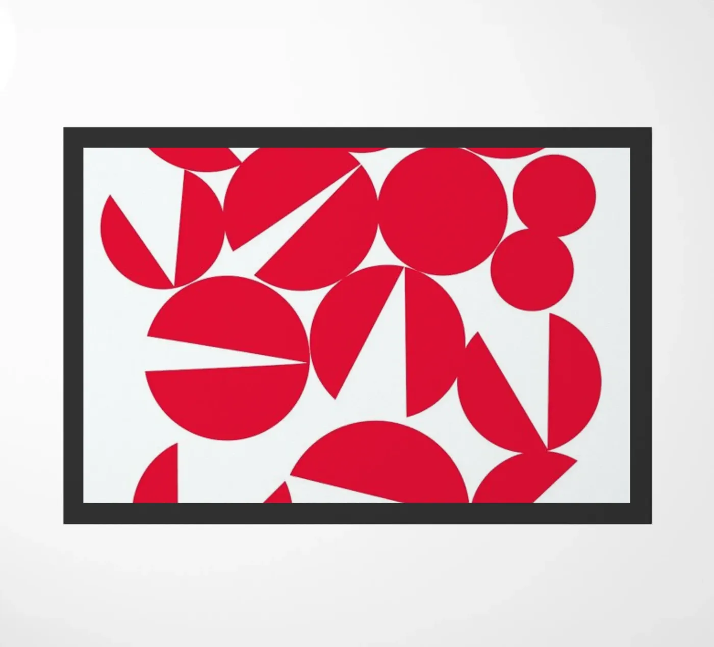 Snappy Dots doormat by Catherine Aguilar