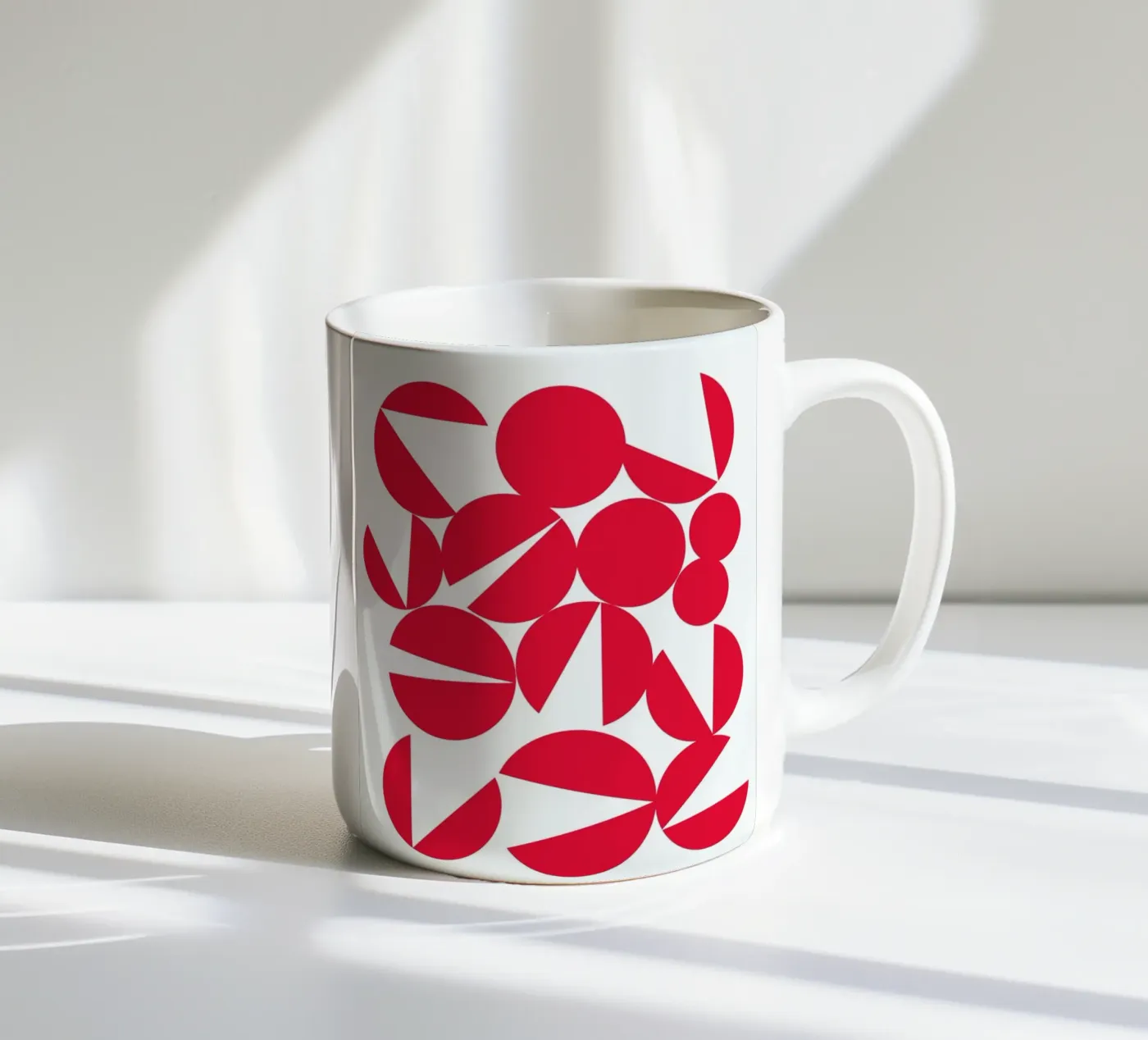 Snappy Dots ceramic mug by Catherine Aguilar