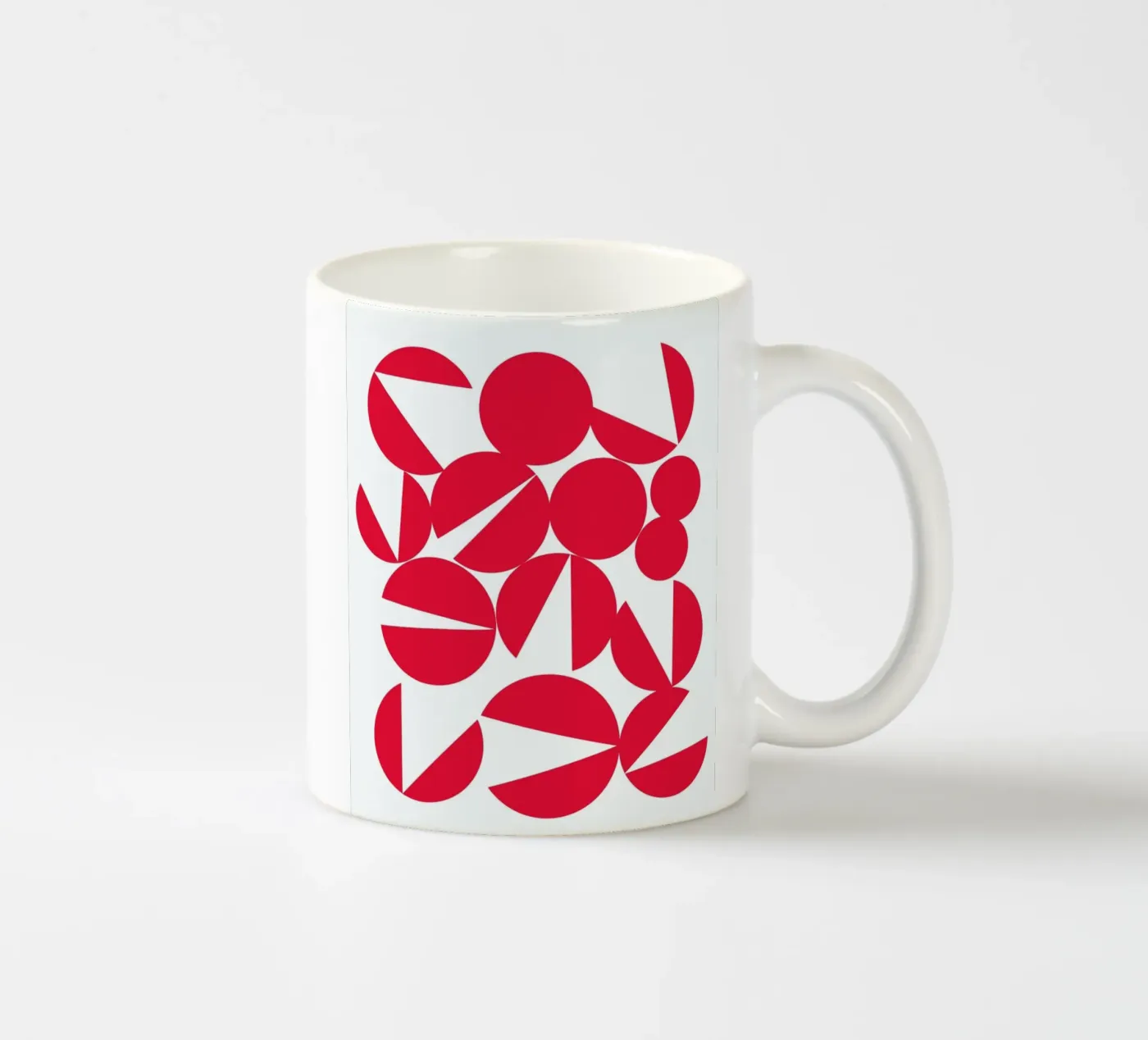 Snappy Dots ceramic mug by Catherine Aguilar