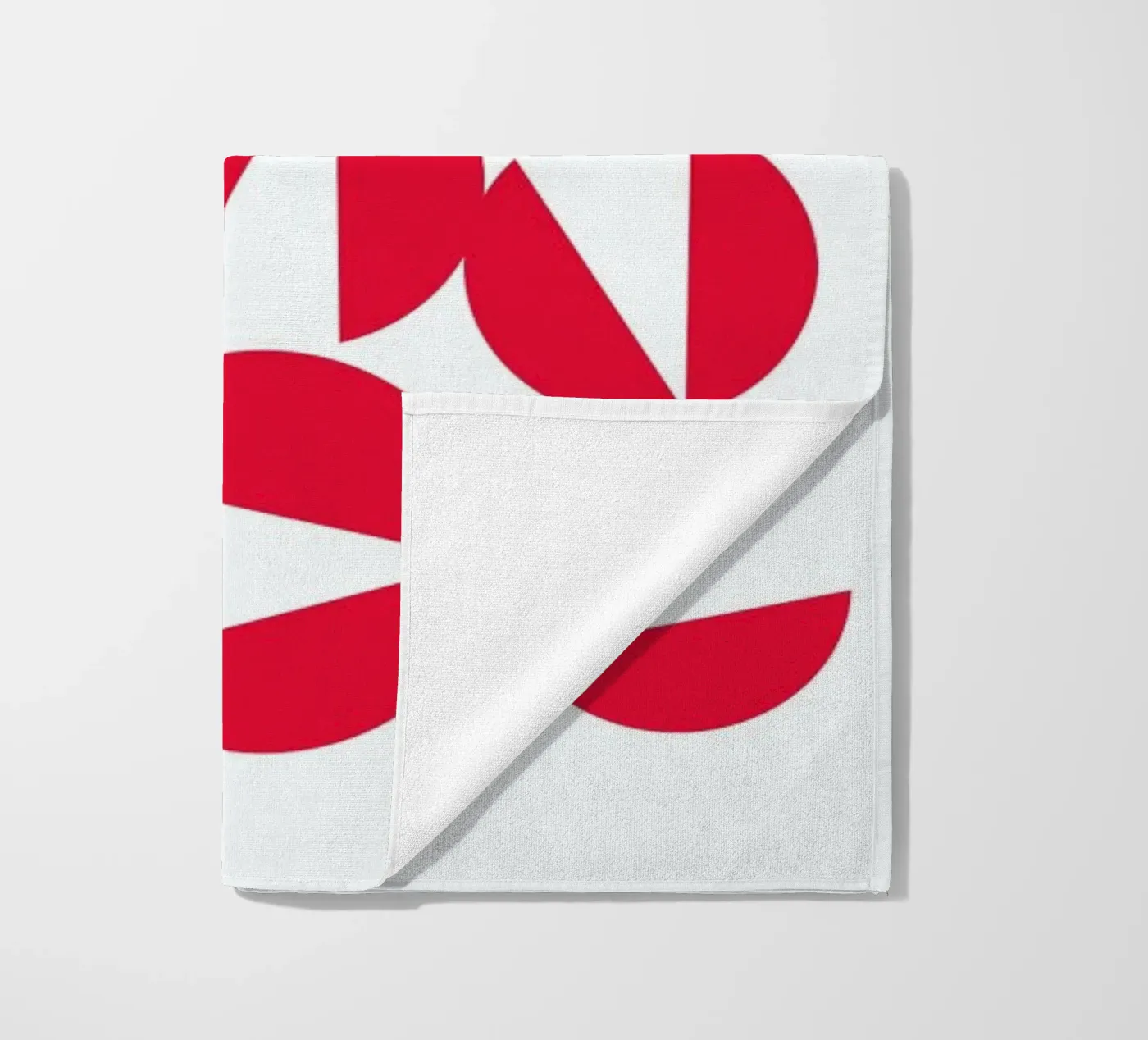 Snappy Dots beach towel by Catherine Aguilar