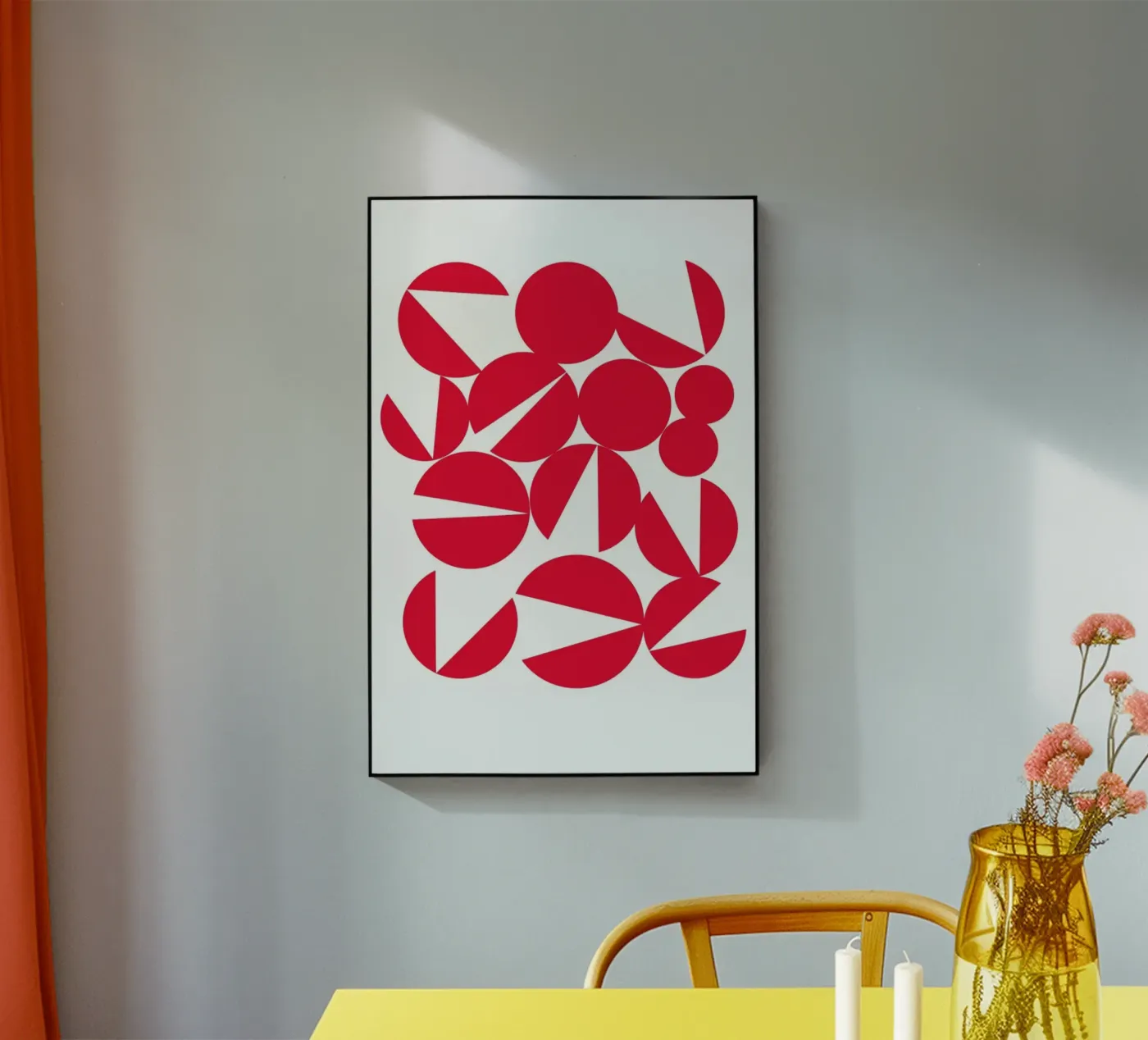 Snappy Dots Acryl-Glas von Catherine Aguilar