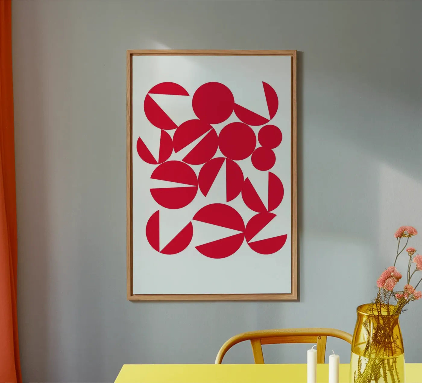 Snappy Dots alluminio dibond da Catherine Aguilar