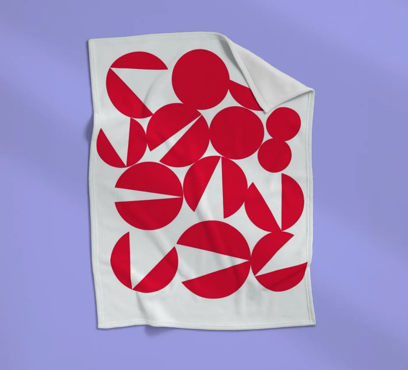 Snappy Dots Fleecedecke von Catherine Aguilar