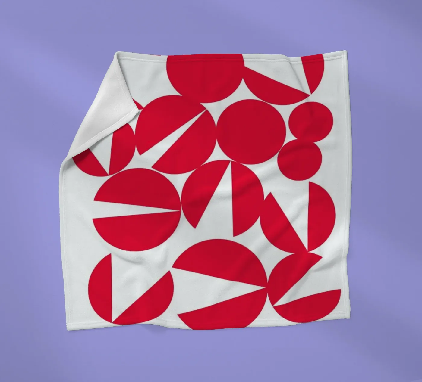 Snappy Dots Fleecedecke von Catherine Aguilar