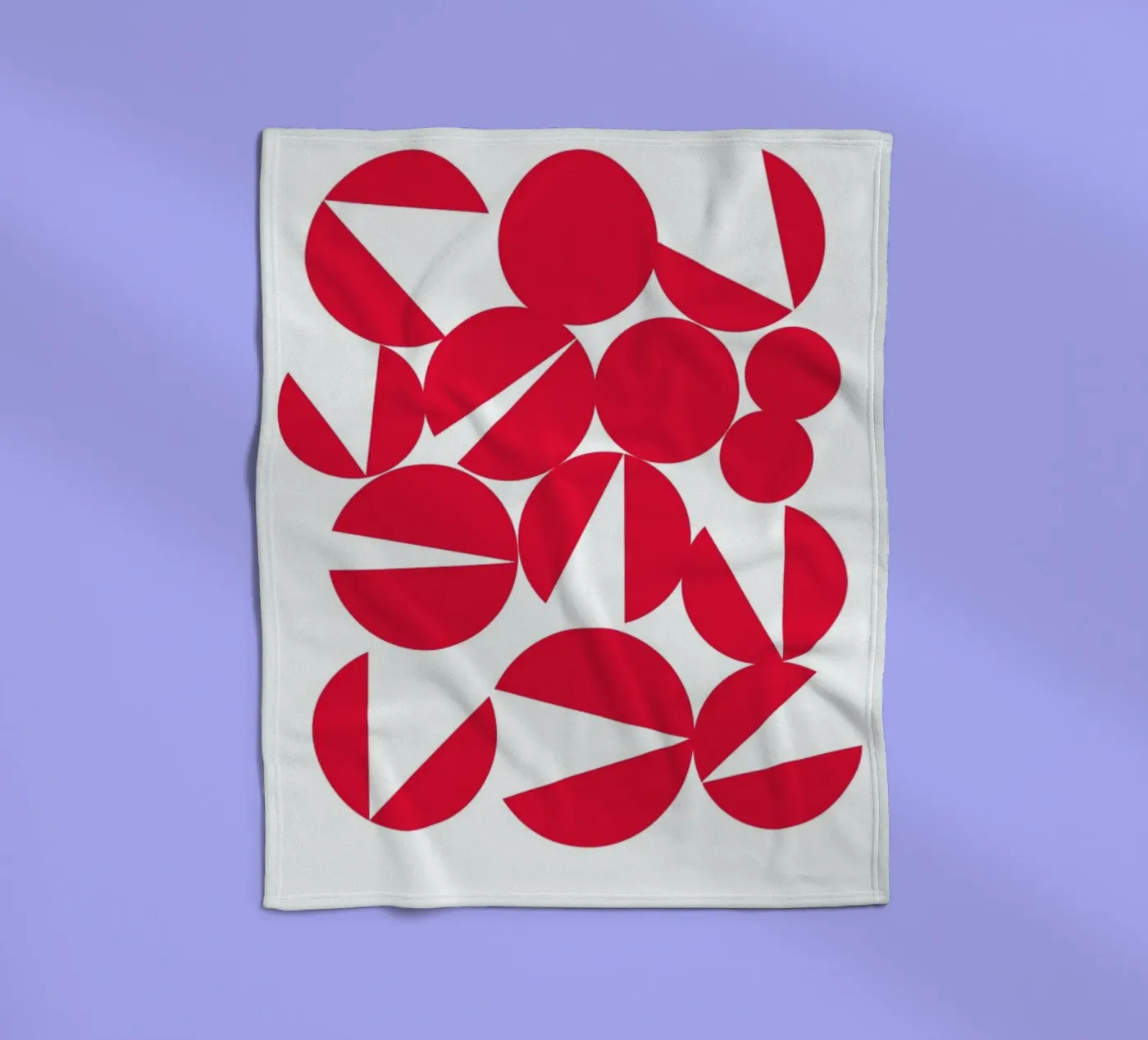 Snappy Dots Fleecedecke von Catherine Aguilar