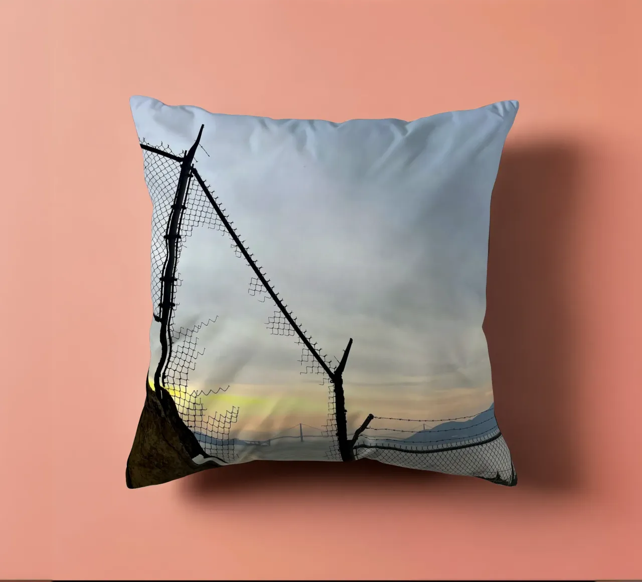 alcatraz decorative cushion by Reiselust