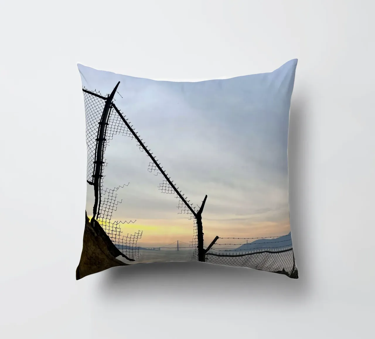 alcatraz decorative cushion by Reiselust