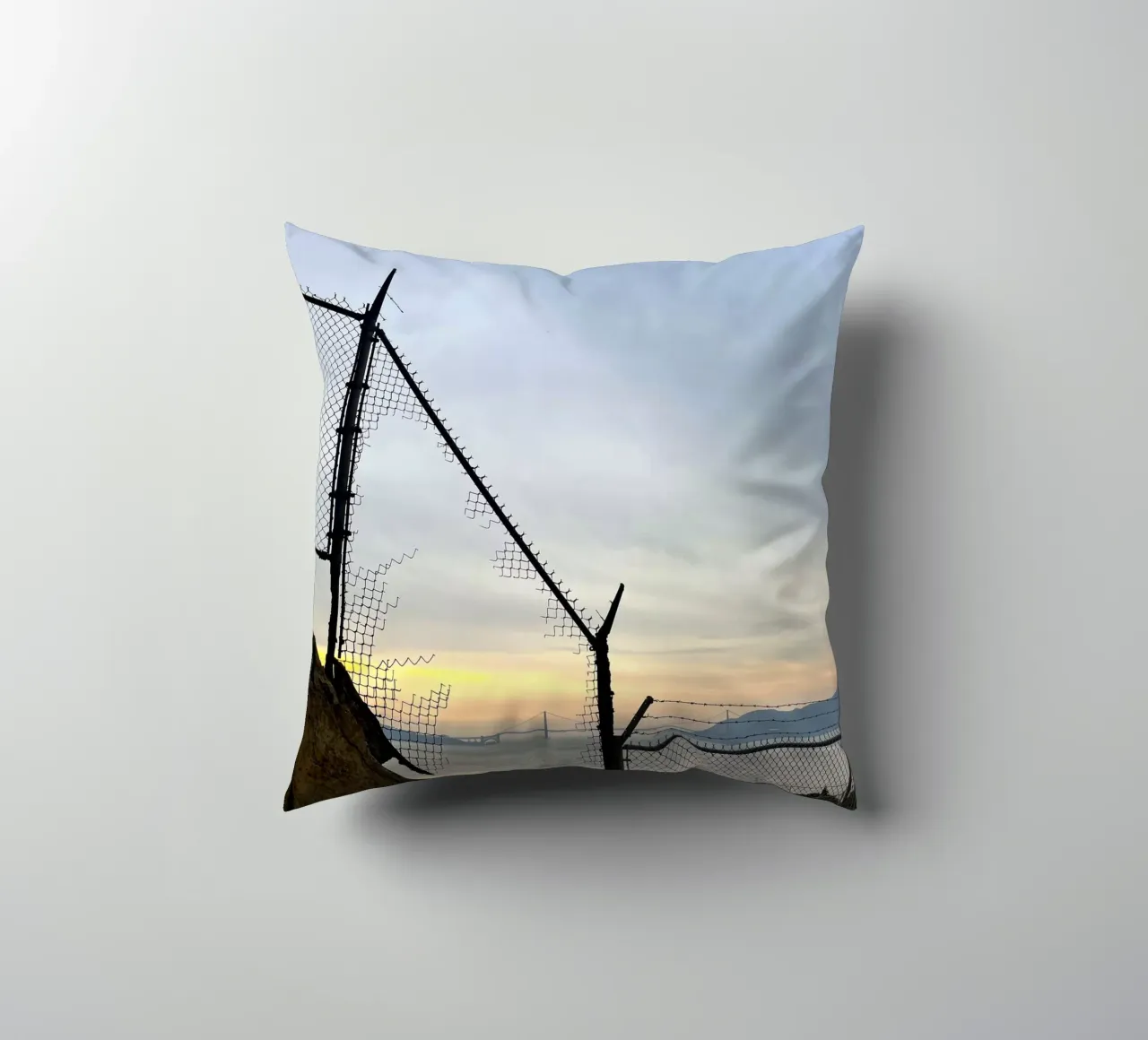 alcatraz decorative cushion by Reiselust
