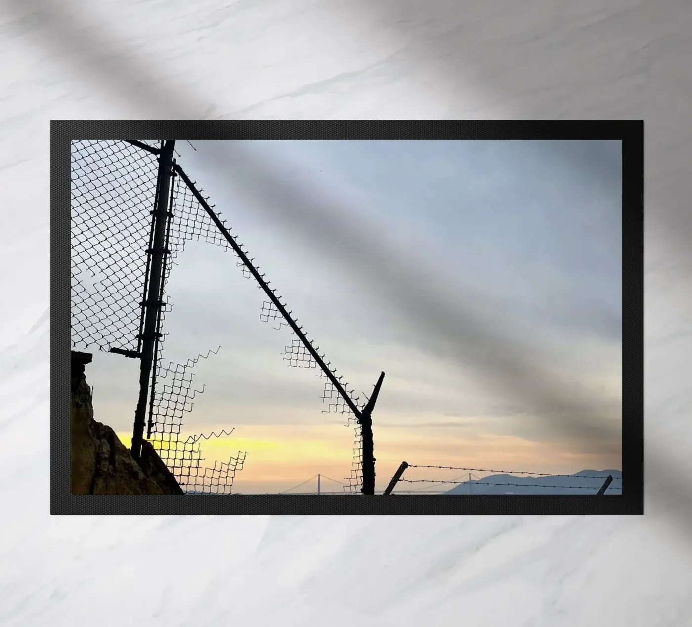 alcatraz doormat by Reiselust