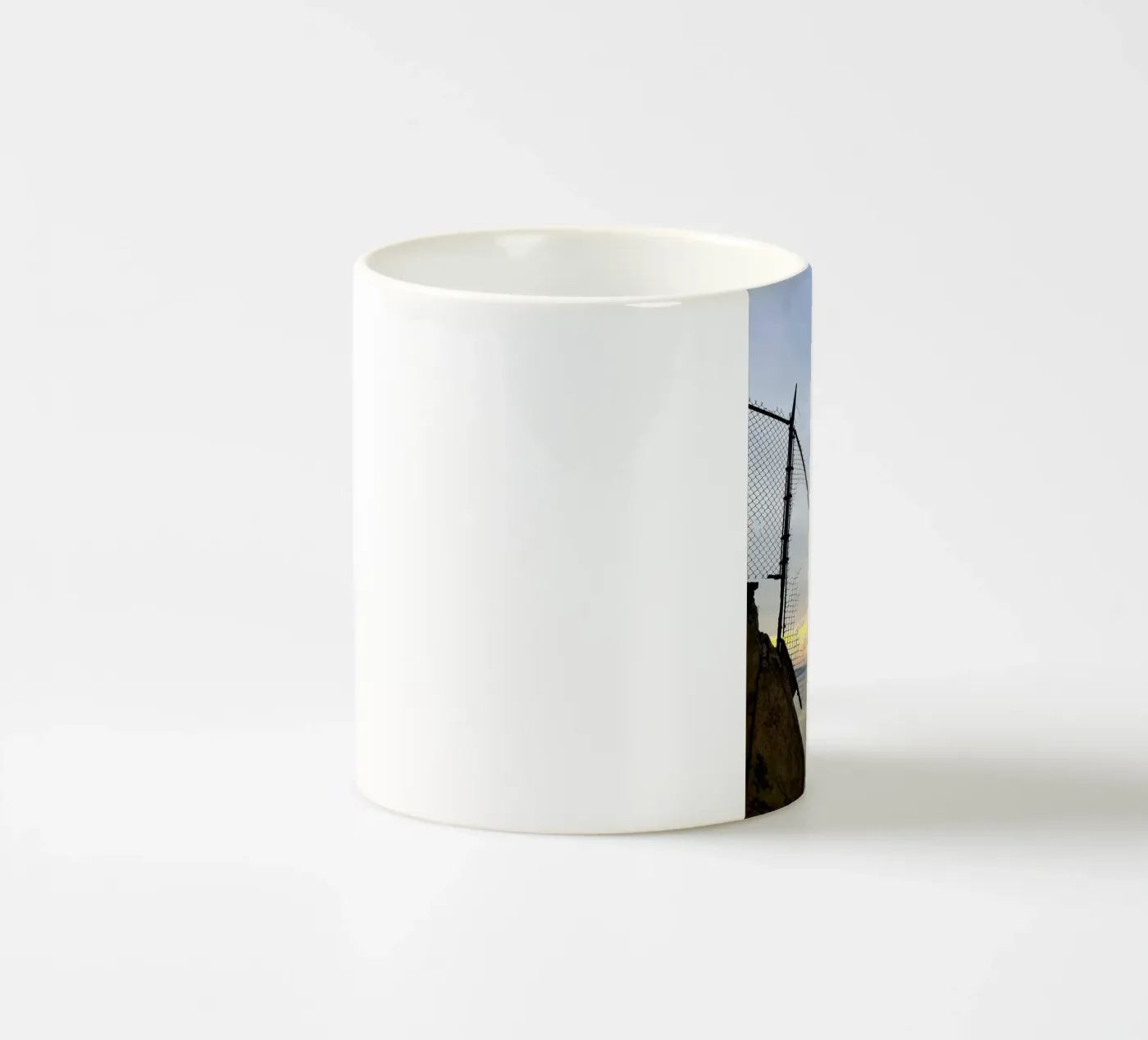 alcatraz ceramic mug by Reiselust