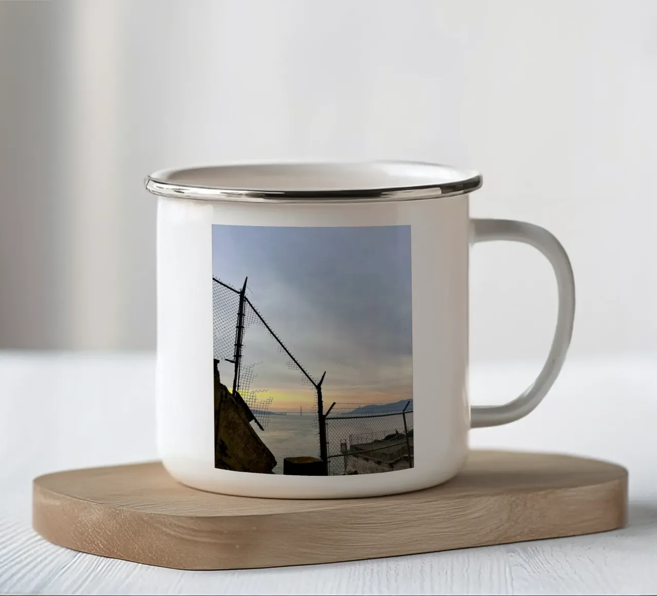 alcatraz tazza in smalto da Reiselust